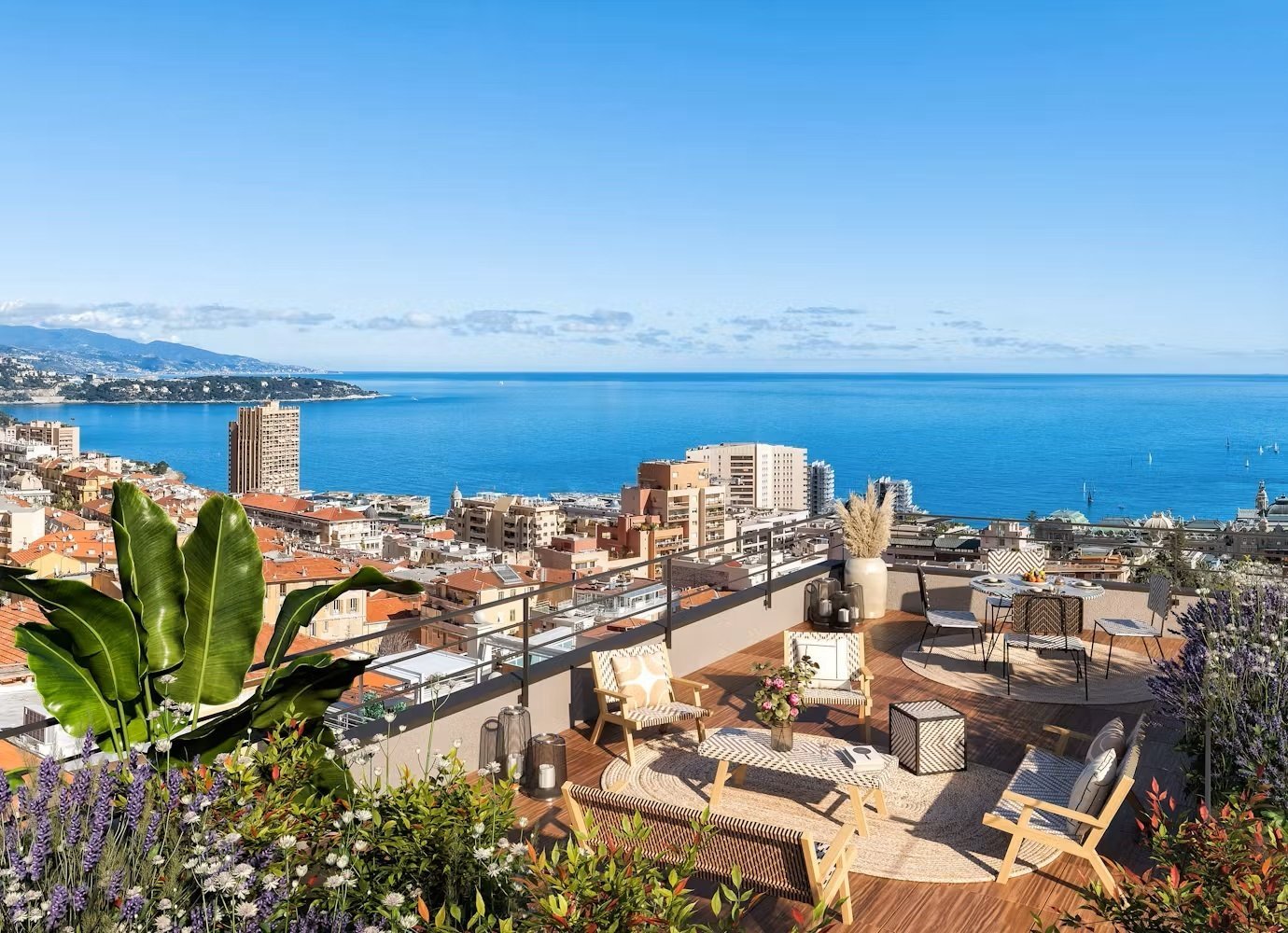 Apartment in Beausoleil, Provence Alpes Côte D’azur, France