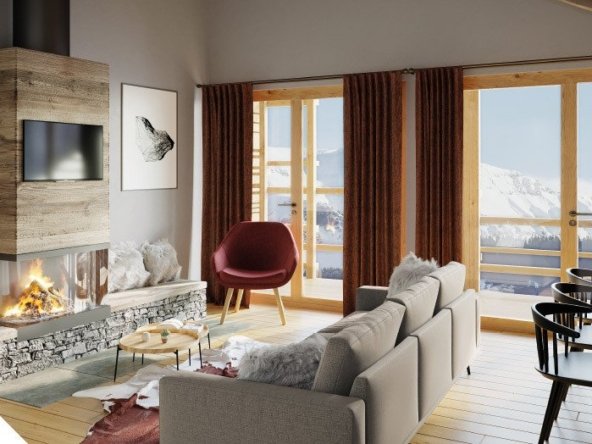 Apartment in Huez, Auvergne-Rhône-Alpes, France