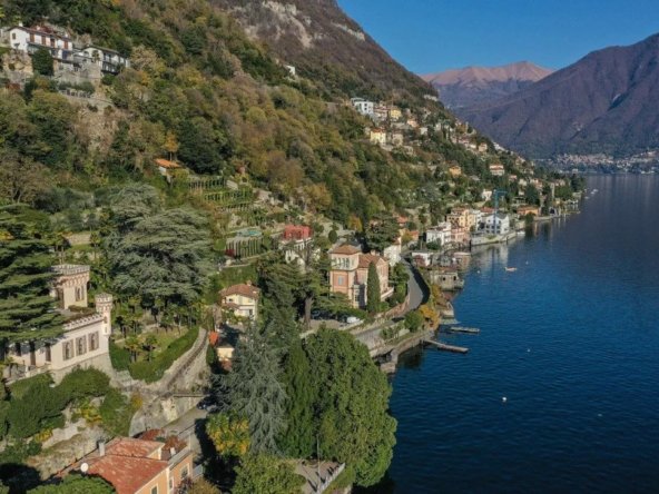 Castle in Como, Lombardy, Italy