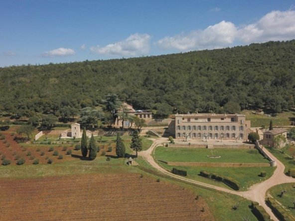 Castle in Cotignac, Provence Alpes Côte D’azur, France