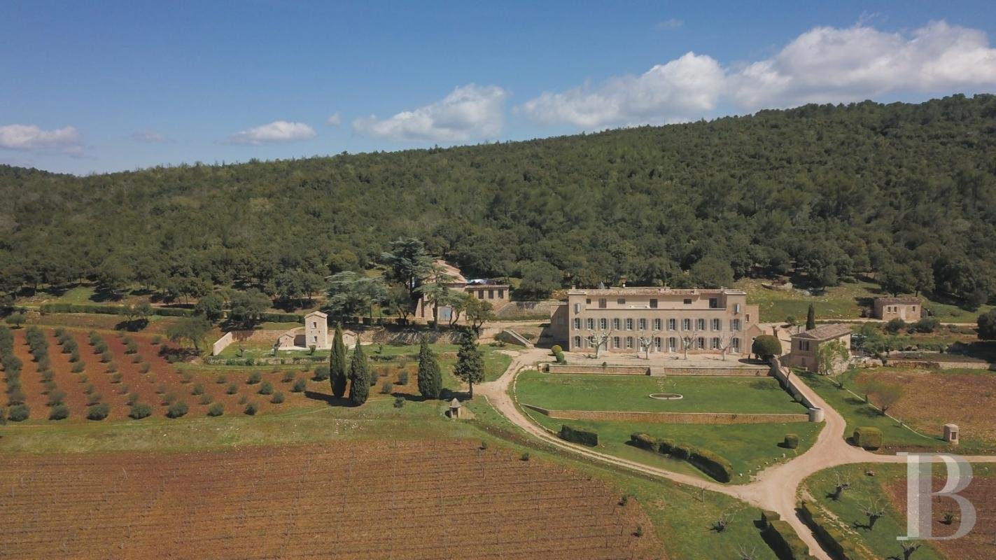 Castle in Cotignac, Provence Alpes Côte D’azur, France