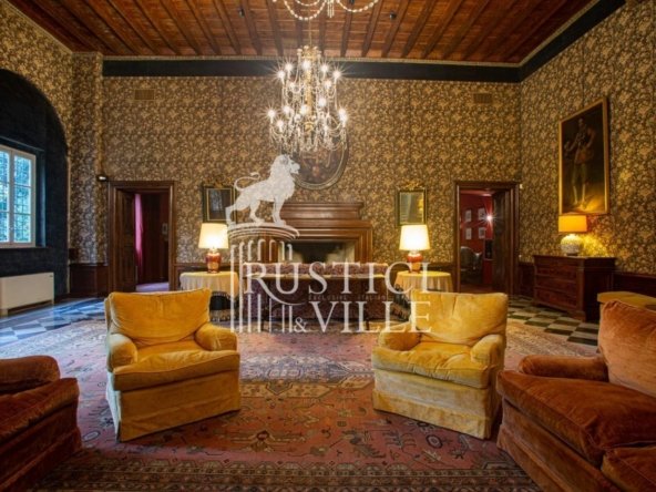 Castle in Lucca, Tuscany, Italy