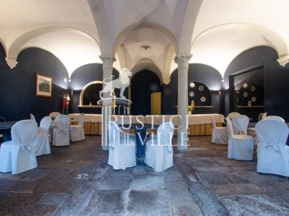 Castle in Lucca, Tuscany, Italy