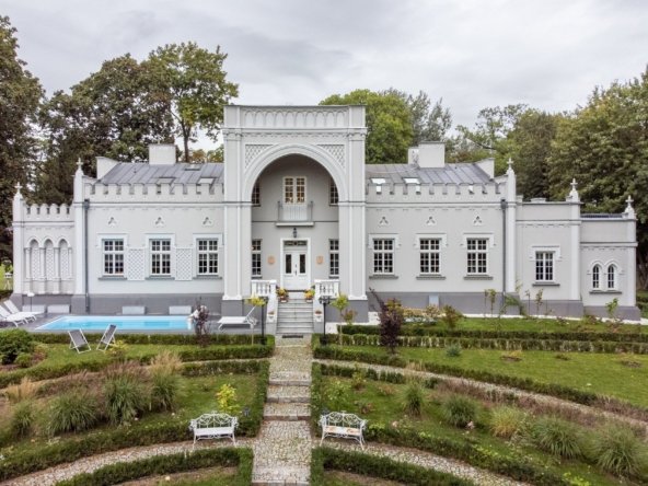 Castle in Strzembowo, Masovian Voivodeship, Poland