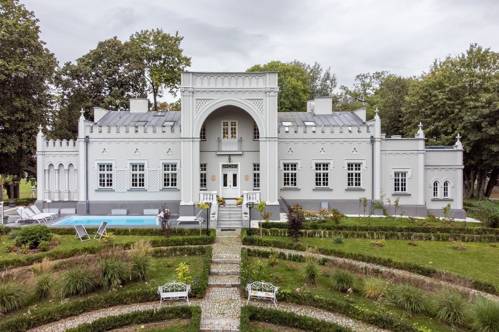 Castle in Strzembowo, Masovian Voivodeship, Poland