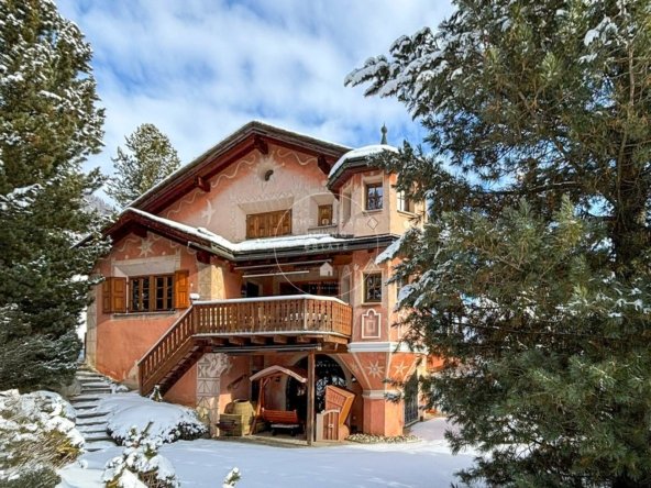 Chalet in Engadin, Grisons, Switzerland