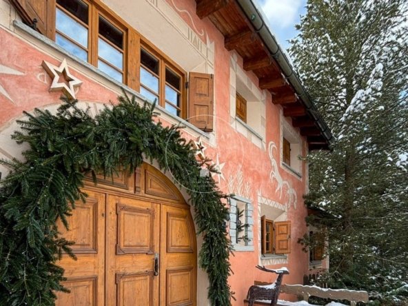 Chalet in Engadin, Grisons, Switzerland