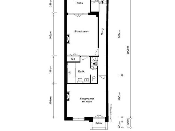 House in Apollobuurt, North Holland, Netherlands