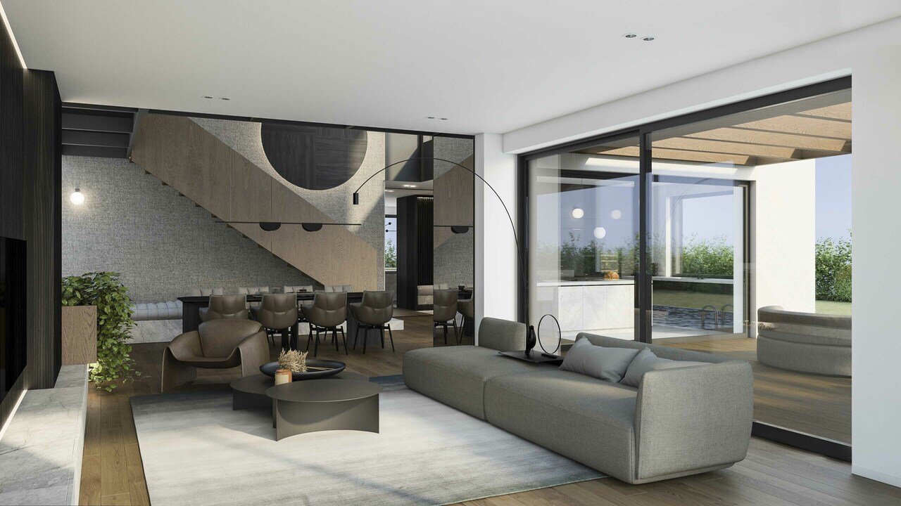 House in Cologny, Genève, Switzerland