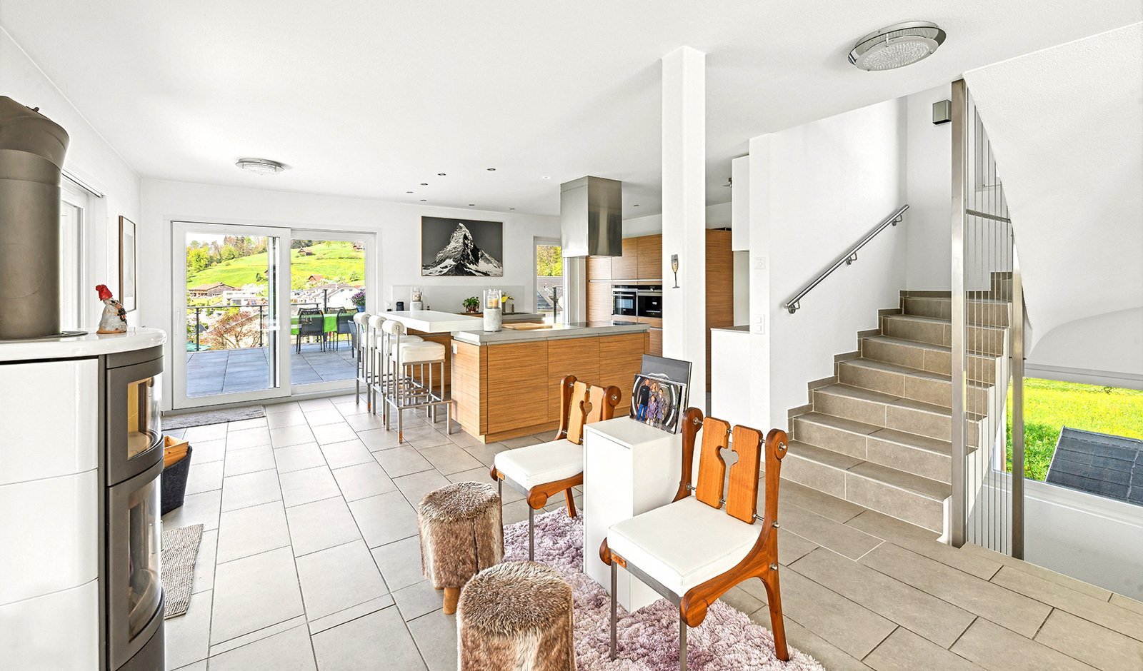 House in Greppen, Lucerne, Switzerland