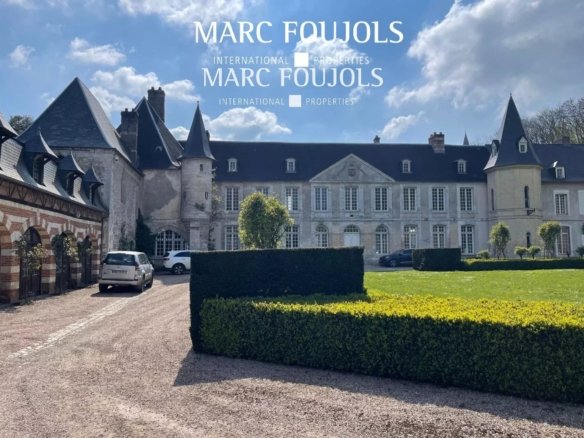 House in Pont-Audemer, Normandy, France