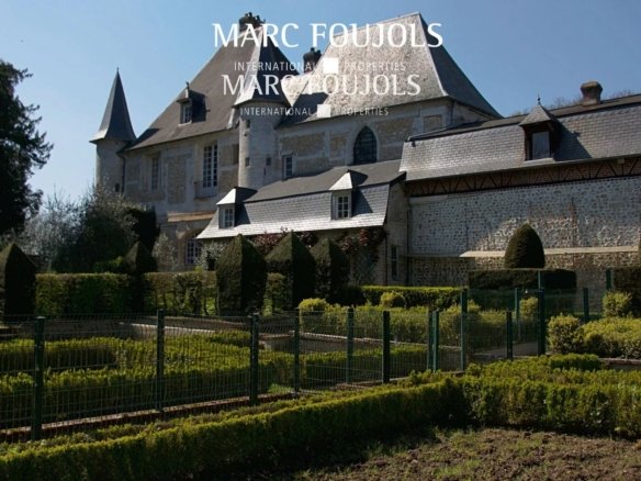 House in Pont-Audemer, Normandy, France
