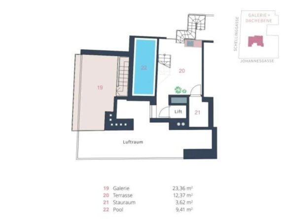 Penthouse in Vienna, Wien, Austria