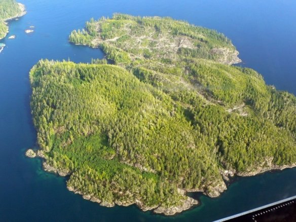 Private Island in Heard Island, British Columbia, Canada