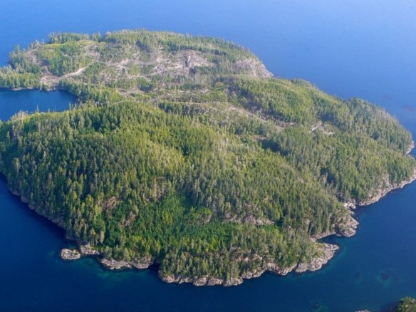 Private Island in Heard Island, British Columbia, Canada