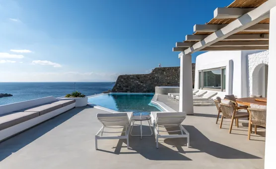 Villa in Psarou beach, Mykonos, Greece