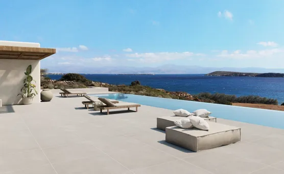 Villa in Psarou beach, Mykonos, Greece