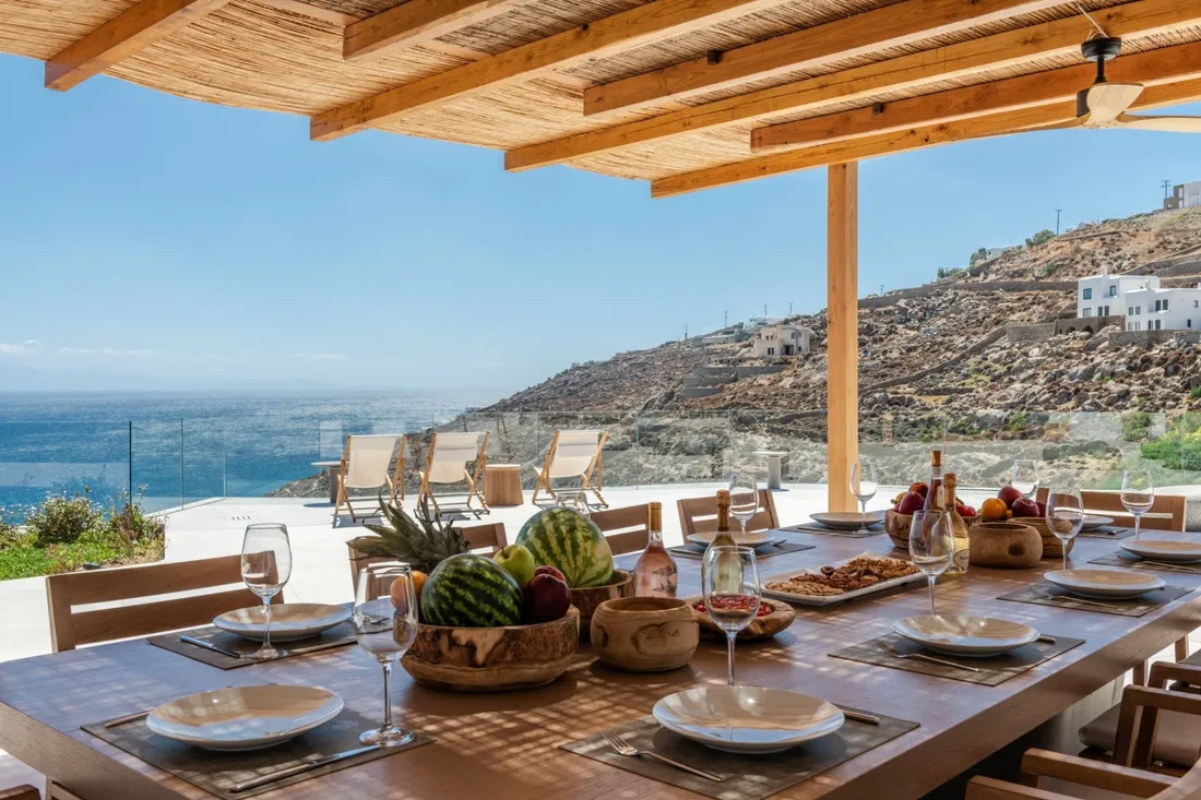 Villa in Psarou beach, Mykonos, Greece