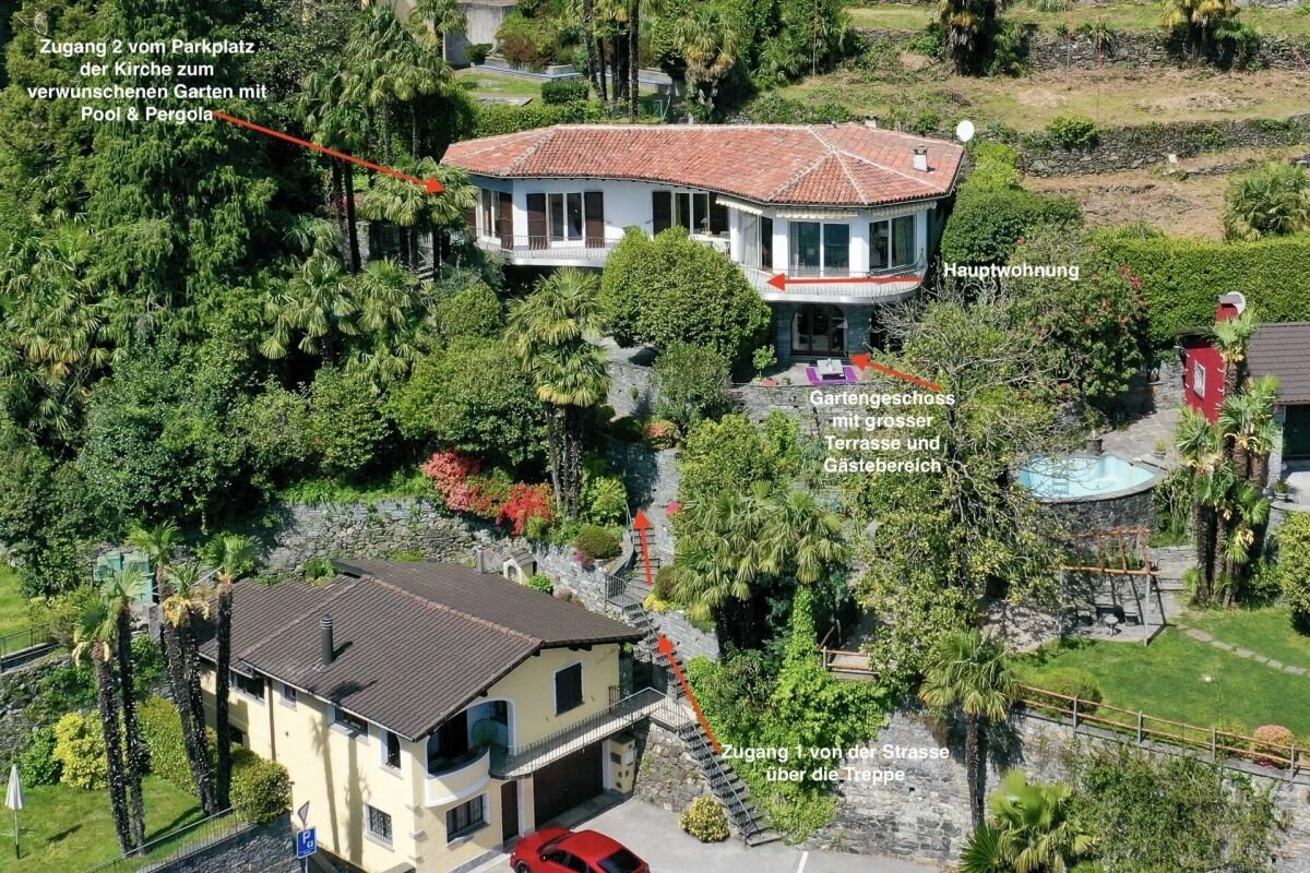Villa in Ronco sopra Ascona, Ticino, Switzerland